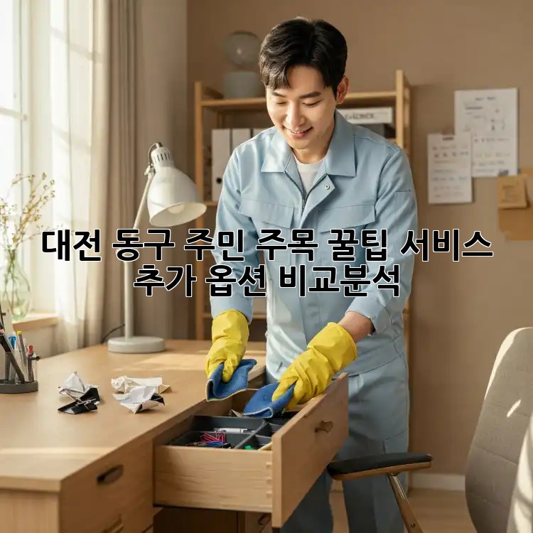 대전 동구 주민 주목! 꿀팁🍯 서비스 추가 옵션 비교분석!