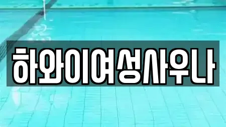 하와이여성사우나