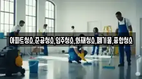 입주청소 in 경기도 하남시 하사창동 11업체정보