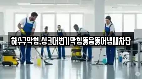 하수구막힘,싱크대변기막힘뚫음뚫어냄새차단