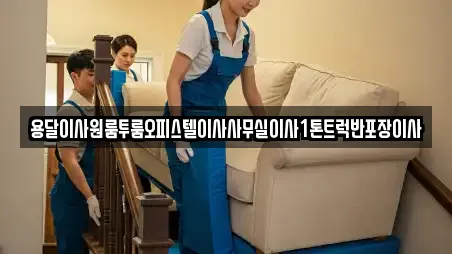 용달이사원룸투룸오피스텔이사사무실이사1톤트럭반포장이사