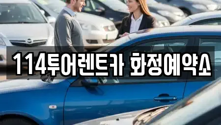 114투어렌트카 화정예약소