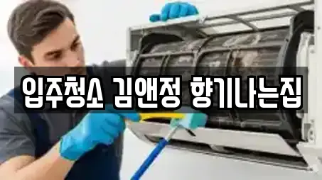 입주청소 김앤정 향기나는집