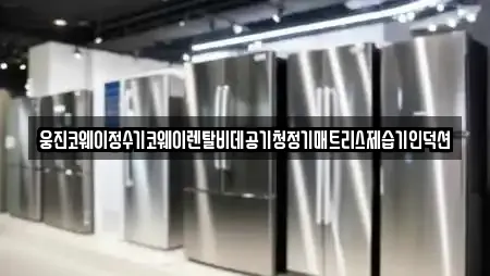 웅진코웨이정수기코웨이렌탈비데공기청정기매트리스제습기인덕션