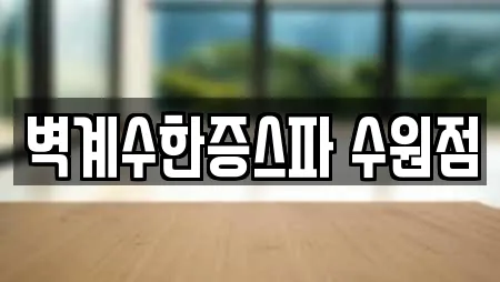 벽계수한증스파 수원점