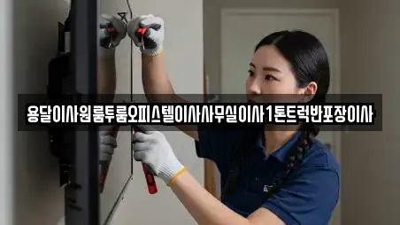 용달이사원룸투룸오피스텔이사사무실이사1톤트럭반포장이사