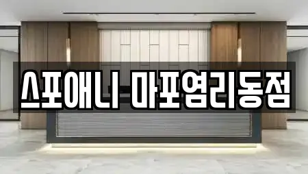 스포애니 마포염리동점