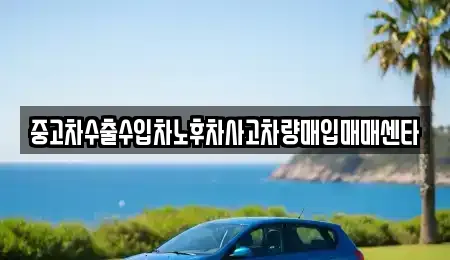 중고차수출수입차노후차사고차량매입매매센타