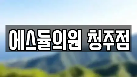 에스듈의원 청주점