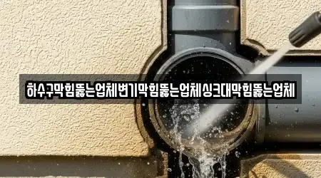 하수구막힘뚫는업체변기막힘뚫는업체싱크대막힘뚫는업체