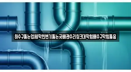 하수구뚫는업체막힌변기뚫는곳배관수리싱크대막힘배수구막힘뚫음