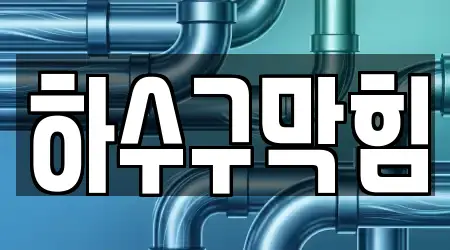 하수구막힘