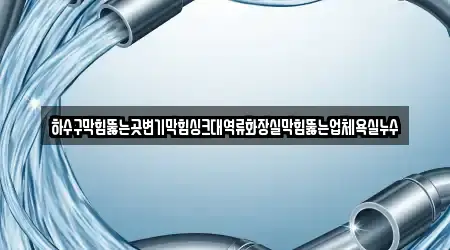 하수구막힘뚫는곳변기막힘싱크대역류화장실막힘뚫는업체욕실누수