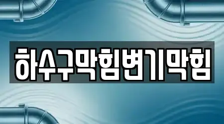 하수구막힘변기막힘