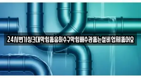 24시변기싱크대막힘뚫음하수구막힘배수관뚫는설비업체뚫어요
