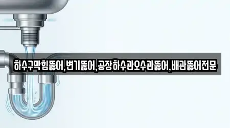 하수구막힘뚫어,변기뚫어,공장하수관오수관뚫어,배관뚫어전문