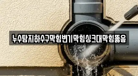 누수탐지하수구막힘변기막힘싱크대막힘뚫음