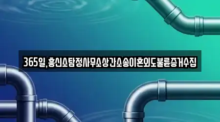 365일,흥신소탐정사무소상간소송이혼외도불륜증거수집