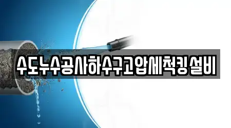 수도누수공사하수구고압세척킹설비