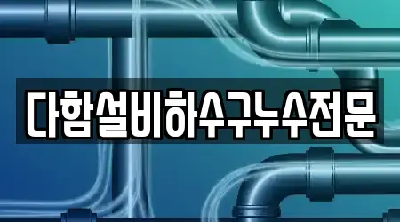 다함설비하수구누수전문
