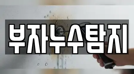 부자누수탐지