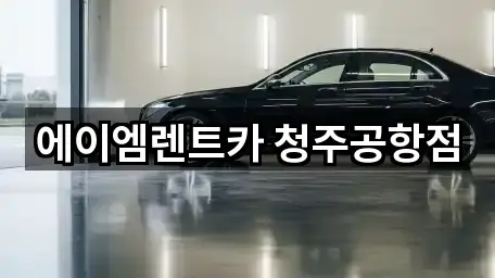 에이엠렌트카 청주공항점