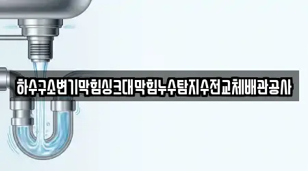 하수구소변기막힘싱크대막힘누수탐지수전교체배관공사