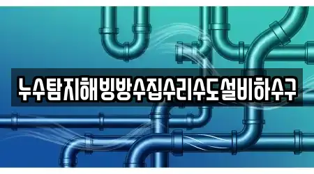 누수탐지해빙방수집수리수도설비하수구