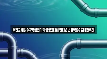 수전교체하수구막힘변기막힘싱크대세면대소변기역류수도배관수리