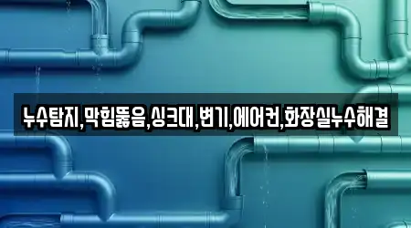 누수탐지,막힘뚫음,싱크대,변기,에어컨,화장실누수해결