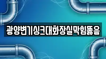 광양변기싱크대화장실막힘뚫음