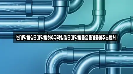 변기막힘싱크대막힘하수구막힘씽크대막힘뚫음뚫기뚫어주는업체