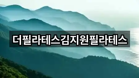 더필라테스김지원필라테스