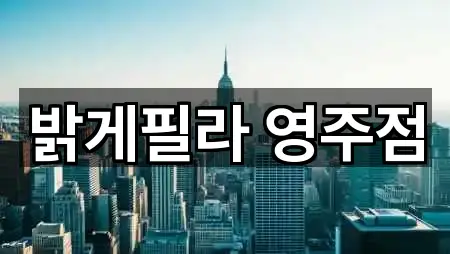 밝게필라 영주점