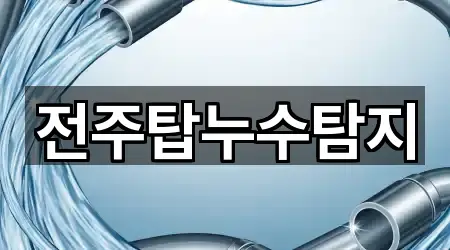 전주탑누수탐지