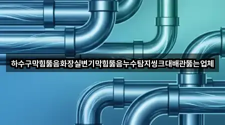 하수구막힘뚫음화장실변기막힘뚫음누수탐지씽크대배관뚫는업체