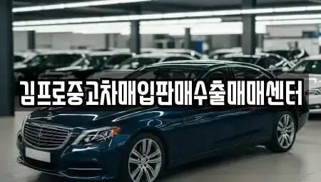 강원 춘천시 중도동 중고차매입 전문 김프로중고차매입판매수출매매센터