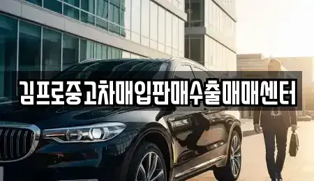 강원특별자치도 강릉시 남문동 중고차매입 전문 김프로중고차매입판매수출매매센터