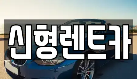 강원특별자치도 강릉시 연곡면 렌트카 전문 신형렌트카