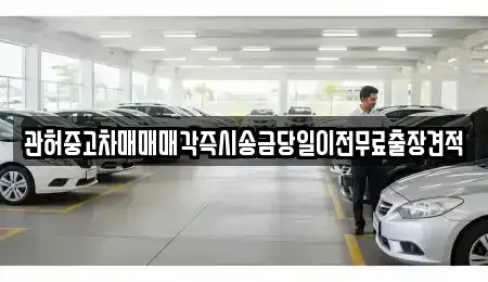 강원특별자치도 강릉시 연곡면 중고차 전문 관허중고차매매매각즉시송금당일이전무료출장견적