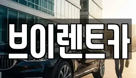 경기 안성시 신건지동 렌트카 전문 브이렌트카