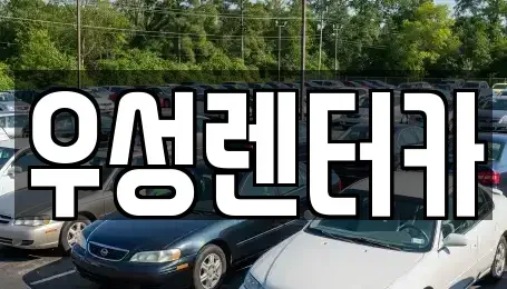 경기 안양시 동안구 호계동 렌트카 전문 우성렌터카