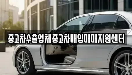 경기 안양시 동안구 호계동 중고차매입 전문 중고차수출업체중고차매입매매지원센터