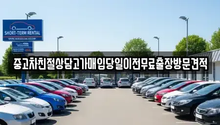 경기 양주시 고읍동 중고차매입 전문 중고차친절상담고가매입당일이전무료출장방문견적