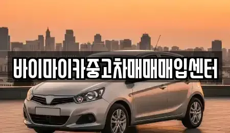 경기 용인시 기흥구 중동 중고차 전문 바이마이카중고차매매매입센터