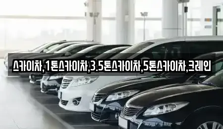 경기도 여주시 우만동 중고차매입 전문 스카이차,1톤스카이차,3.5톤스카이차,5톤스카이차,크레인