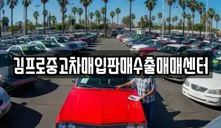 경남 김해시 부곡동 중고차매입 전문 김프로중고차매입판매수출매매센터