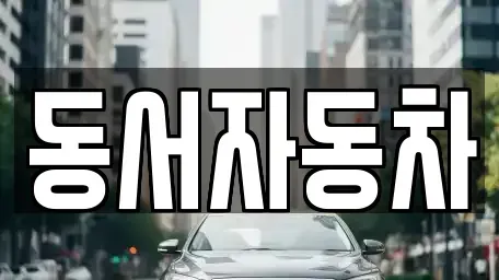 경남 김해시 삼문동 중고차 전문 동서자동차