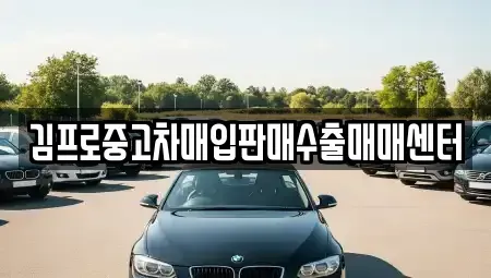 경남 김해시 삼문동 중고차매입 전문 김프로중고차매입판매수출매매센터