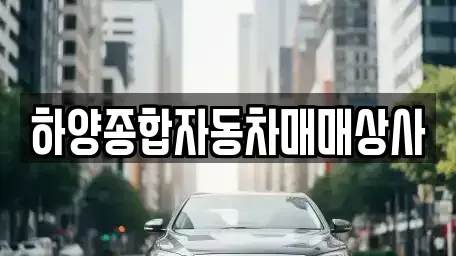 경북 영천시 쌍계동 중고차 전문 하양종합자동차매매상사